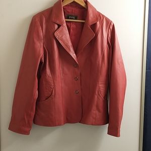 Plonge Cuir Leather Jacket/Vintage